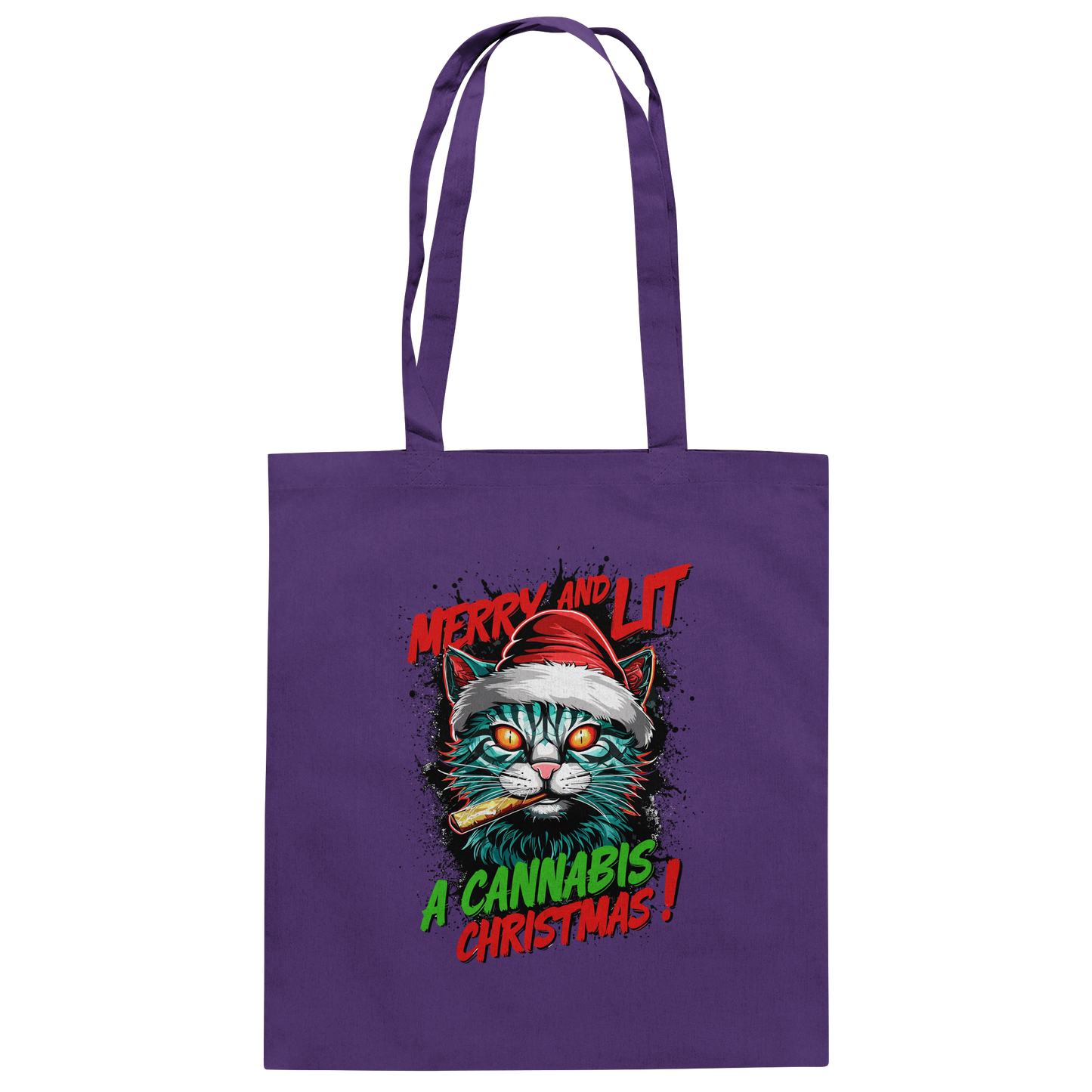 Cannabis Christmas - Baumwolltasche