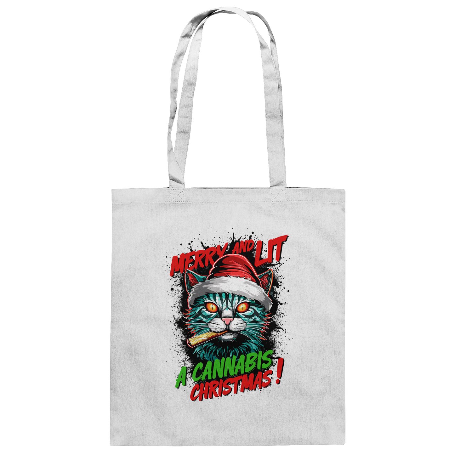 Cannabis Christmas - Baumwolltasche