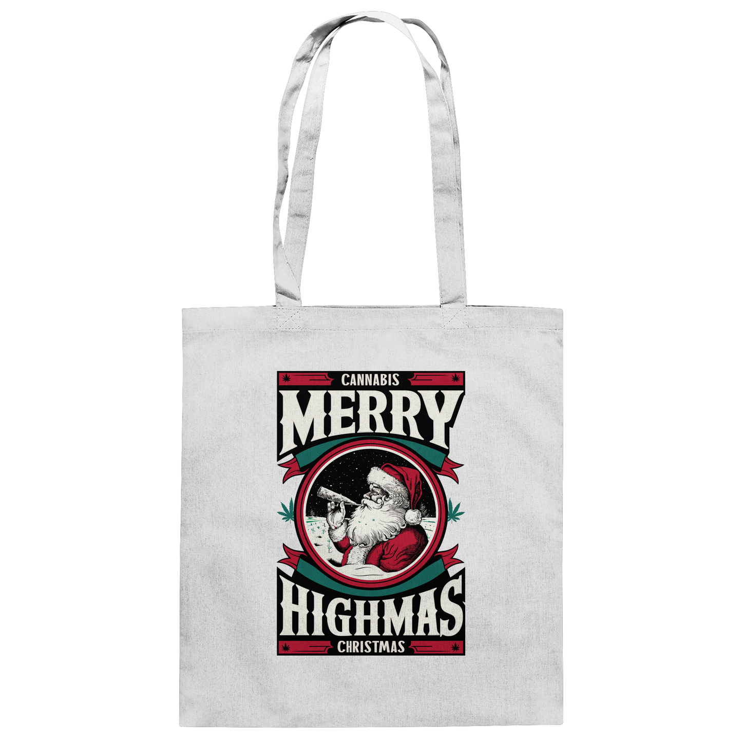 Cannabis Highmas - Baumwolltasche
