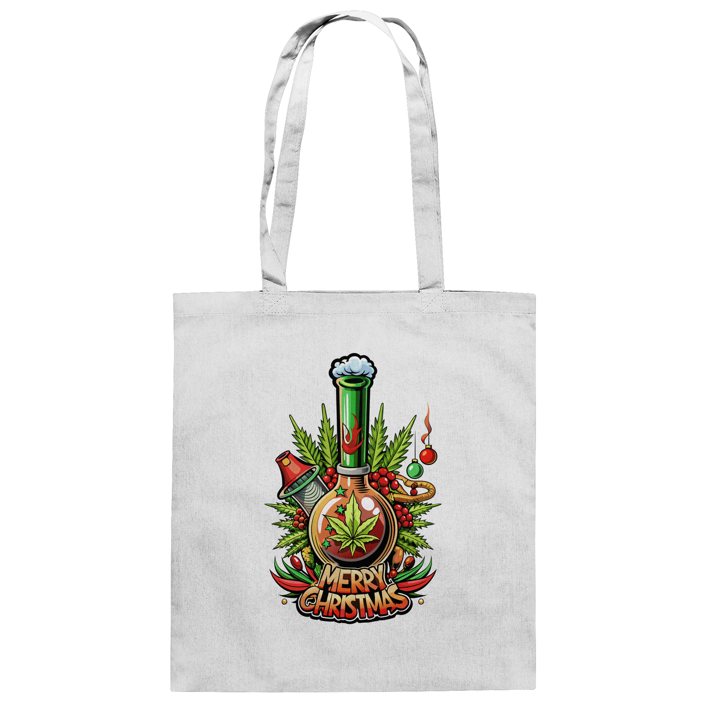 Bong Christmas - Baumwolltasche