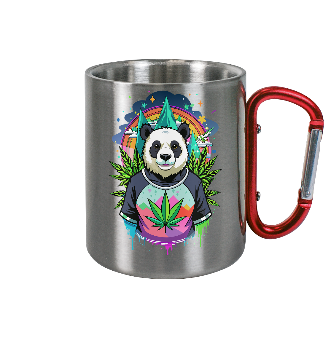 Panda Bear - Edelstahl Tasse