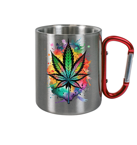 Color Leaf - Edelstahl Tasse