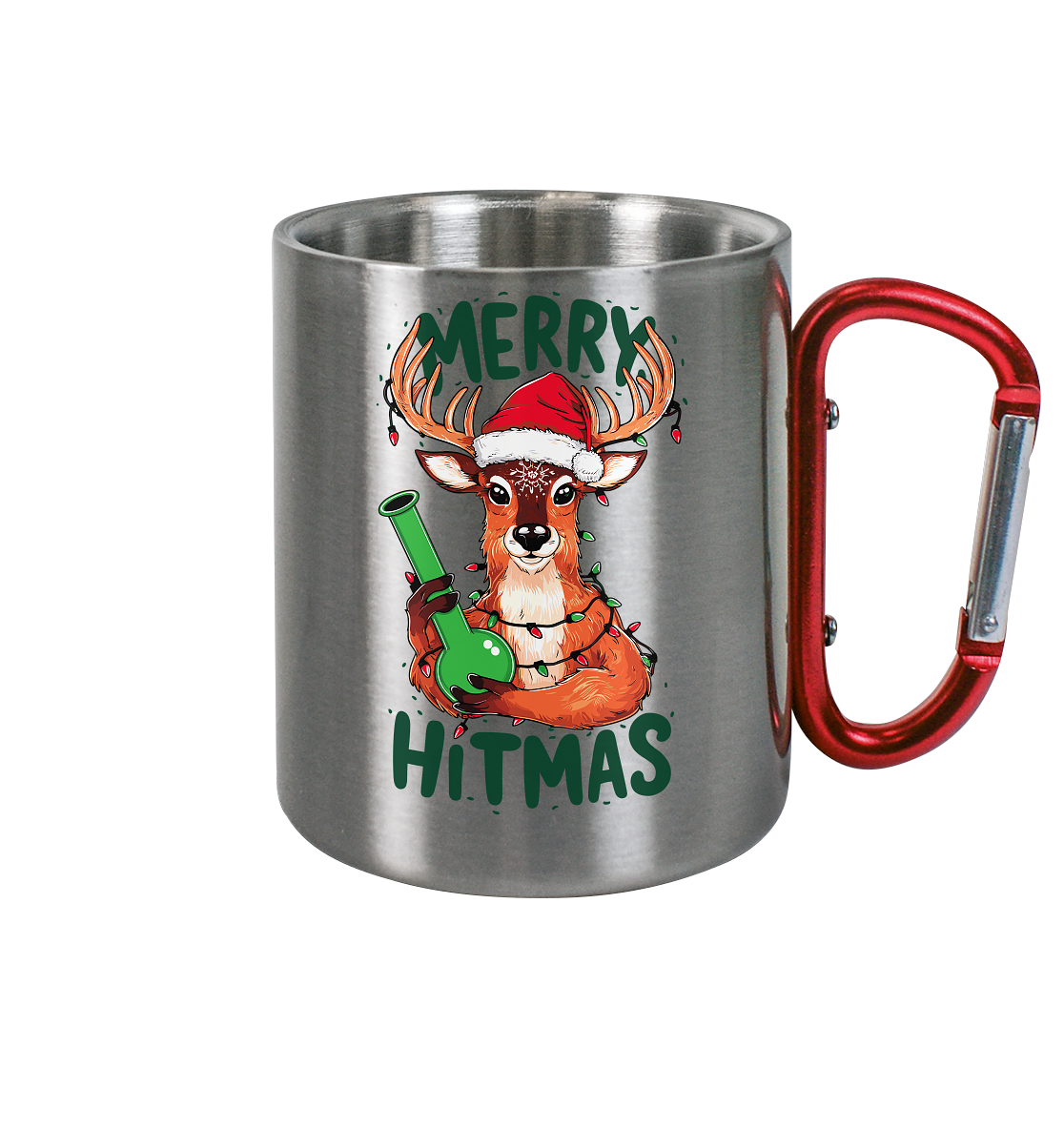 Bong Reindeer - Edelstahl Tasse