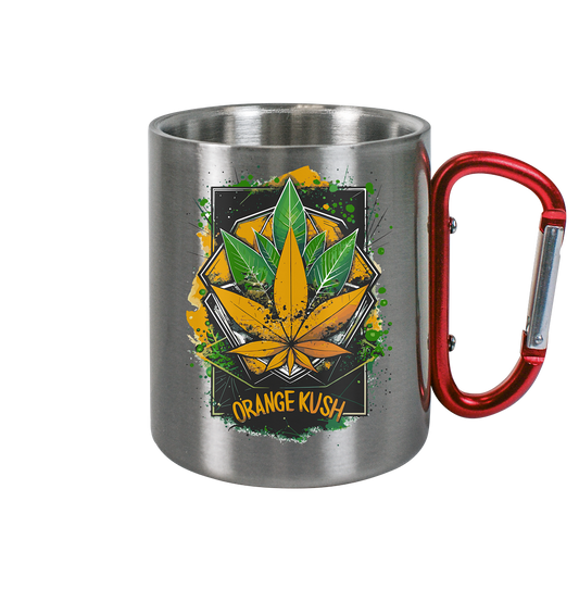 Orange Kush - Edelstahl Tasse