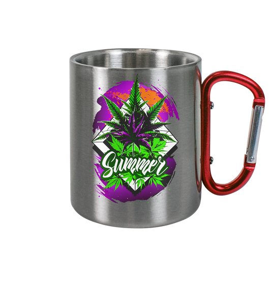 Purple Summer - Edelstahl Tasse