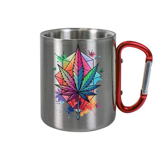 Color Leaf 2 - Edelstahl Tasse