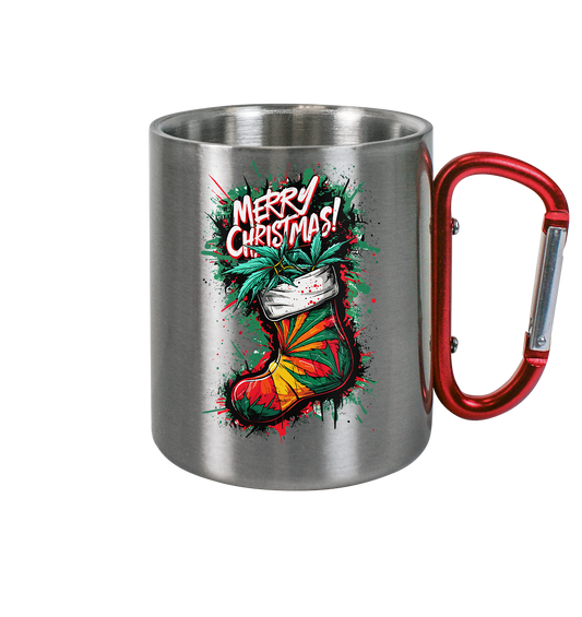 Christmas Boots - Edelstahl Tasse