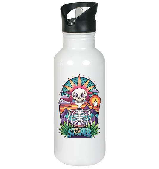 Color Stoner Skeleton - Edelstahl-Trinkflasche 600ml