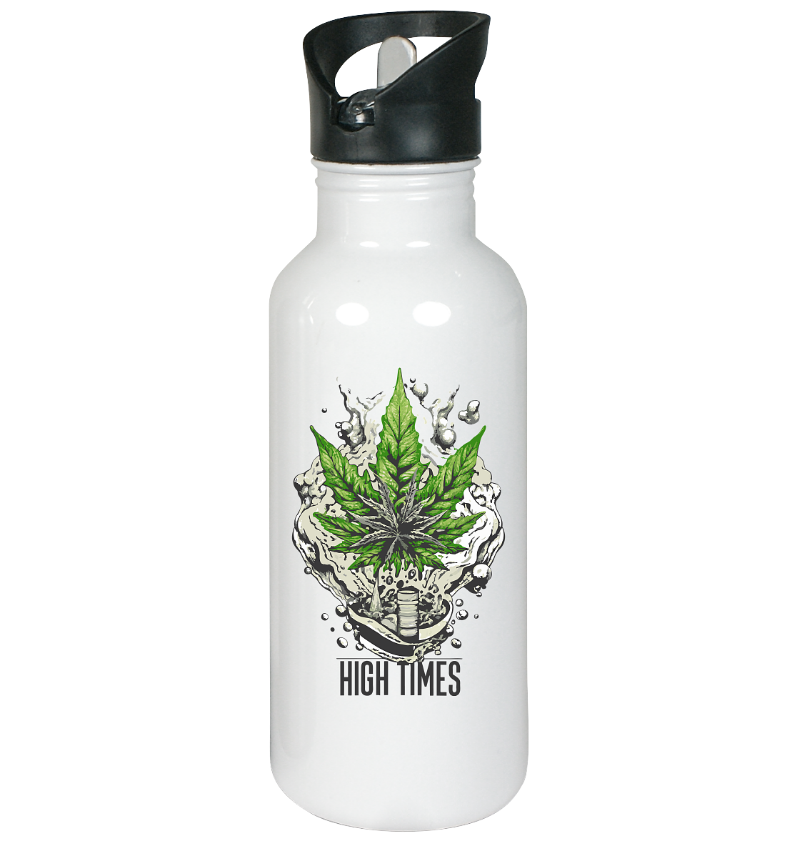 High Times Rocks - Edelstahl-Trinkflasche 600ml