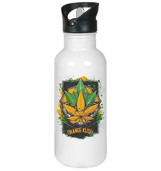 Orange Kush - Edelstahl-Trinkflasche 600ml