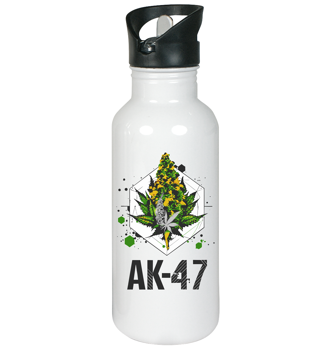 AK 47 - Edelstahl-Trinkflasche 600ml