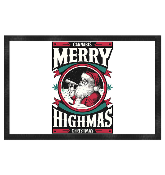 Cannabis Highmas - Fussmatte 60x40cm