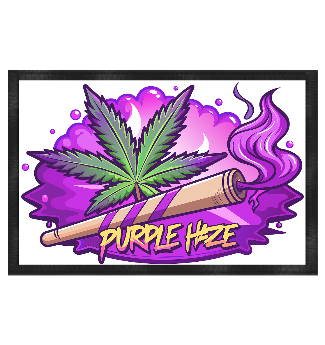 Purple Haze Joint - Fussmatte 60x40cm