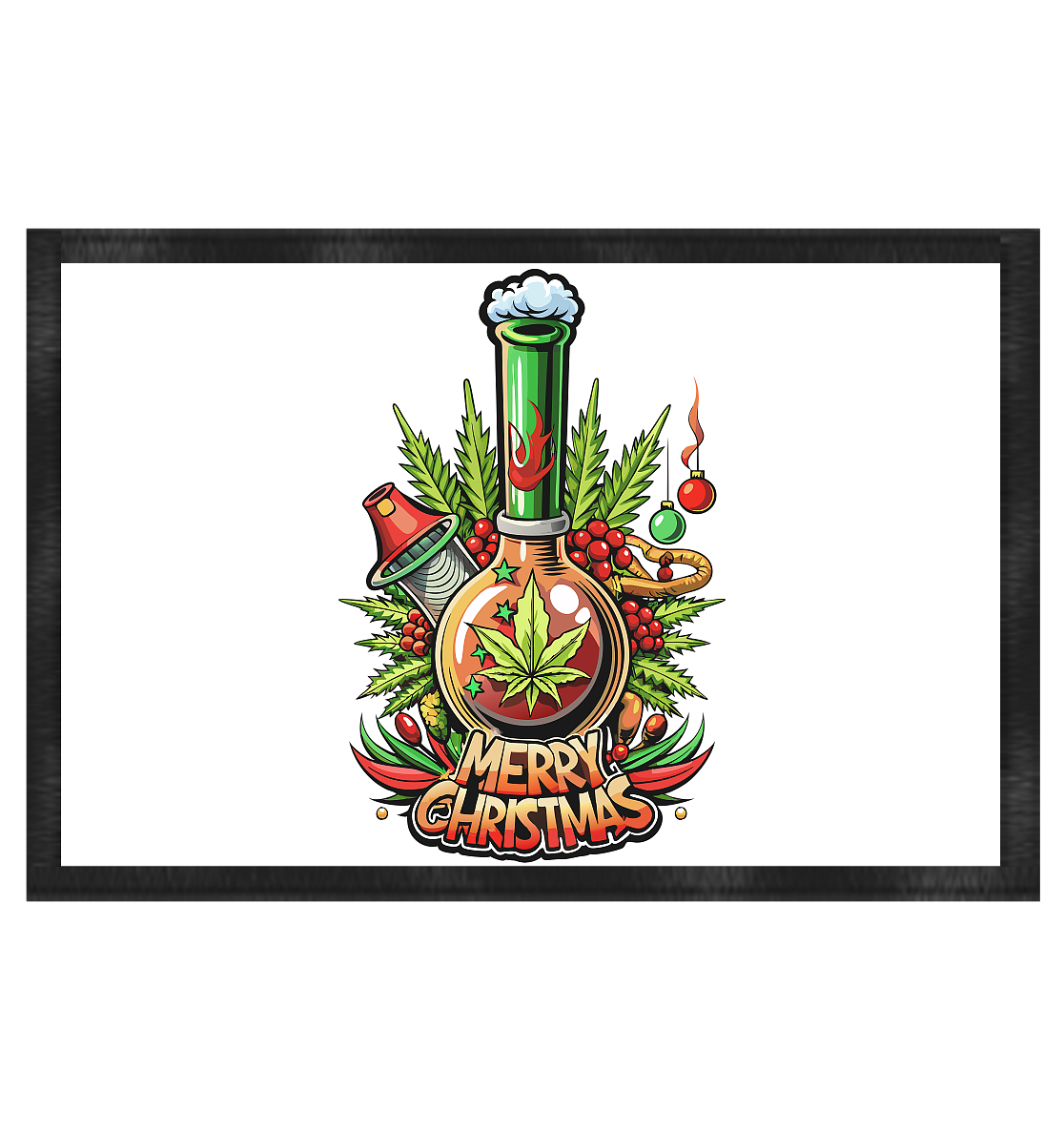 Bong Christmas - Fussmatte 60x40cm