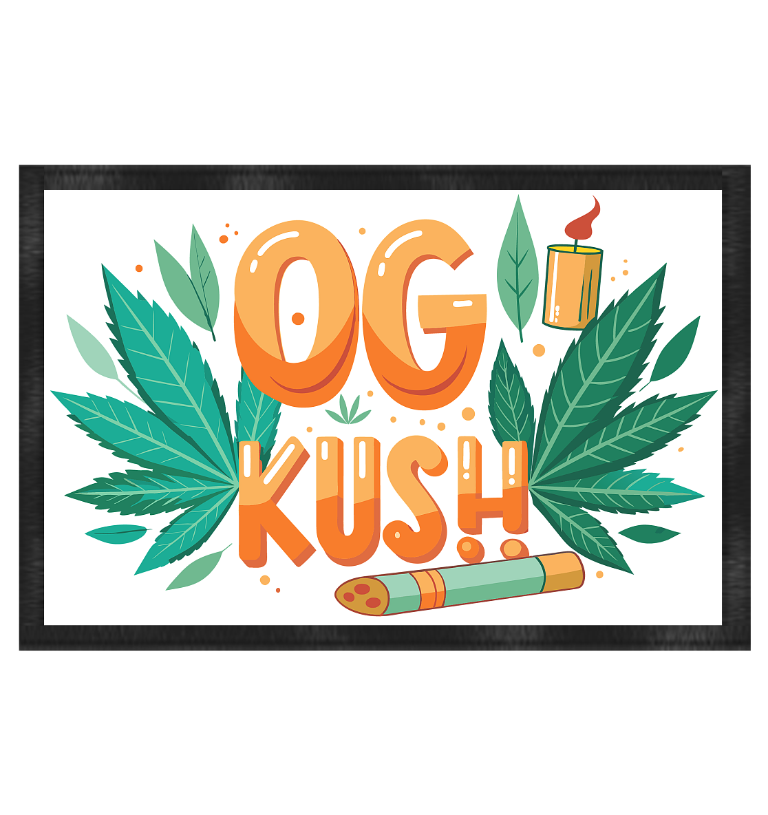 OG Kush - Fussmatte 60x40cm