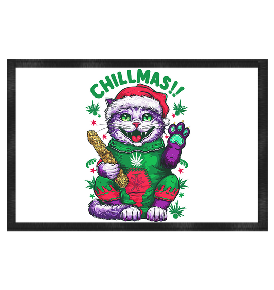 Chillmas Cat - Fussmatte 60x40cm