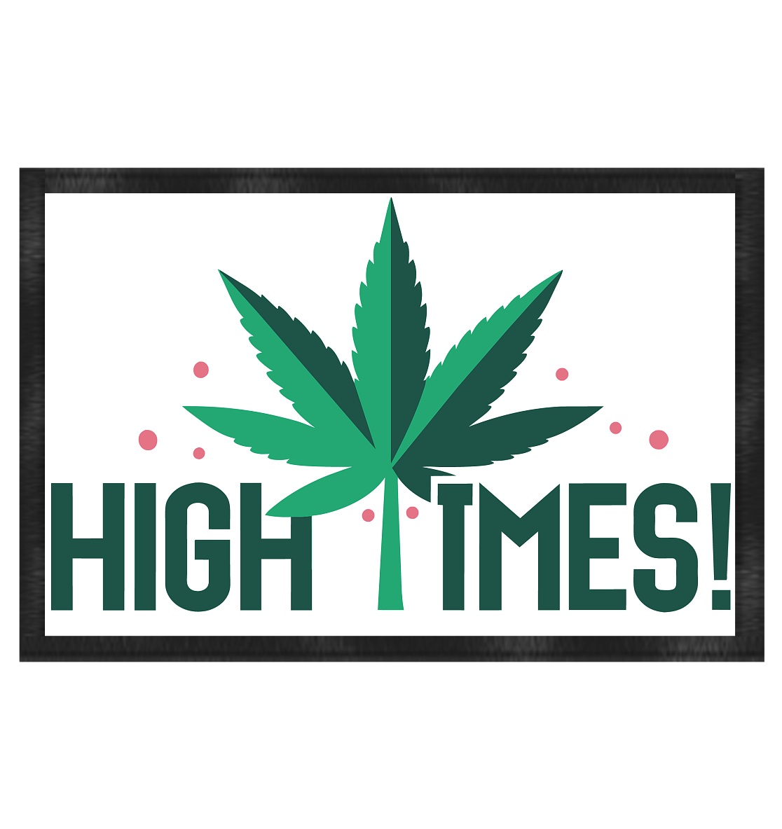 High Times Leaf - Fussmatte 60x40cm