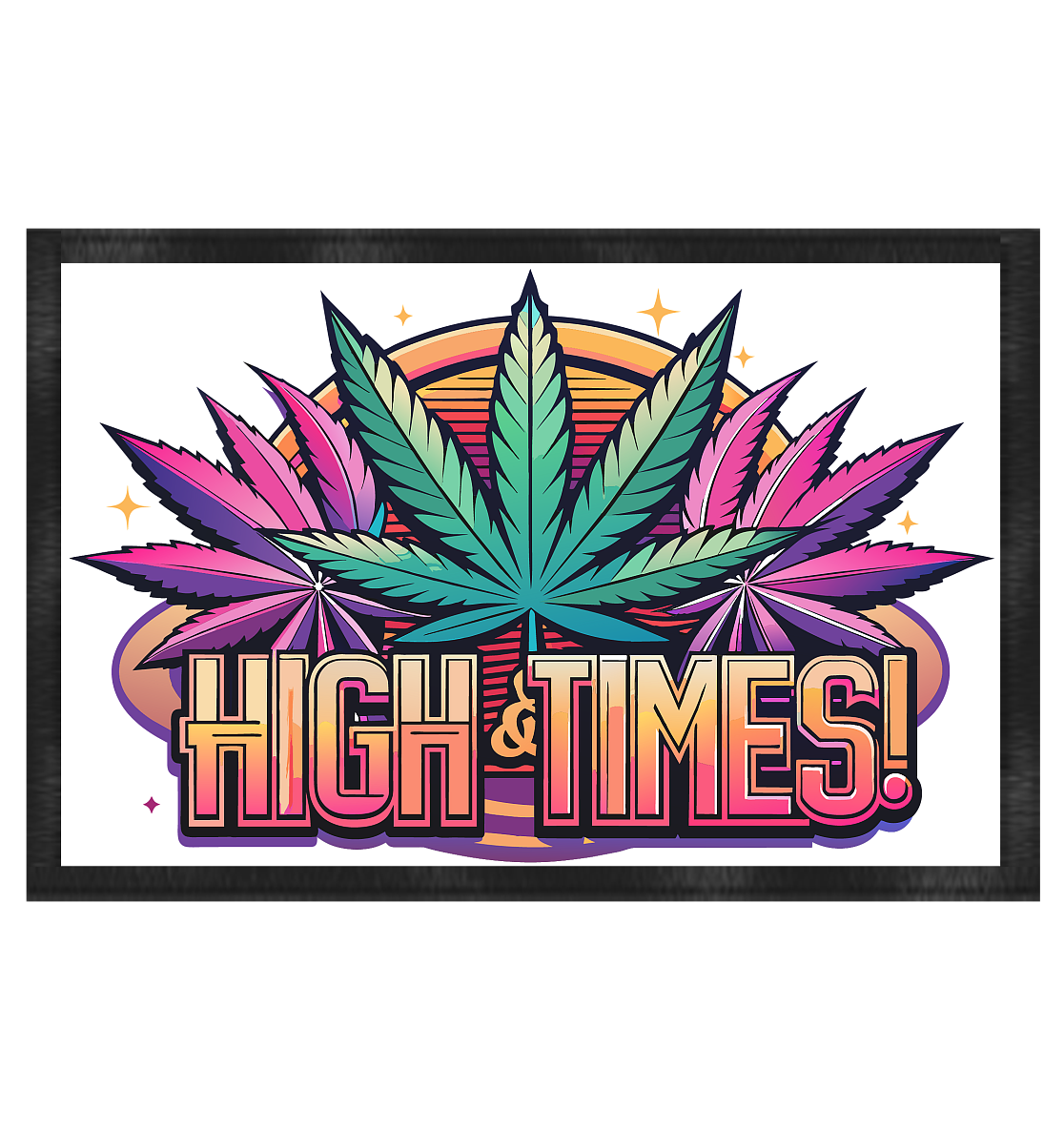 High Times Ufo - Fussmatte 60x40cm