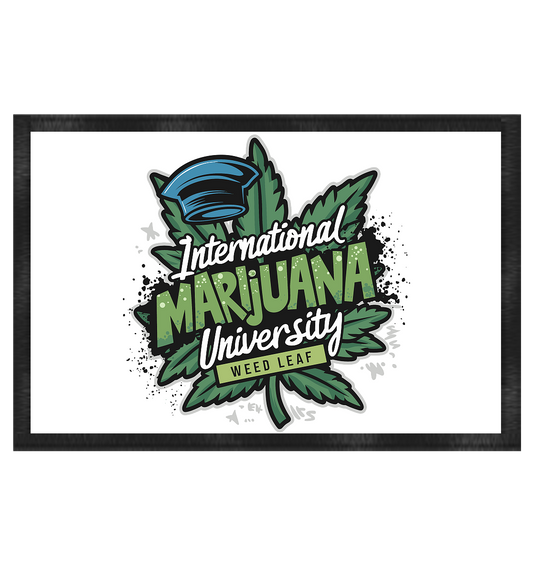 Marijuana University - Fussmatte 60x40cm