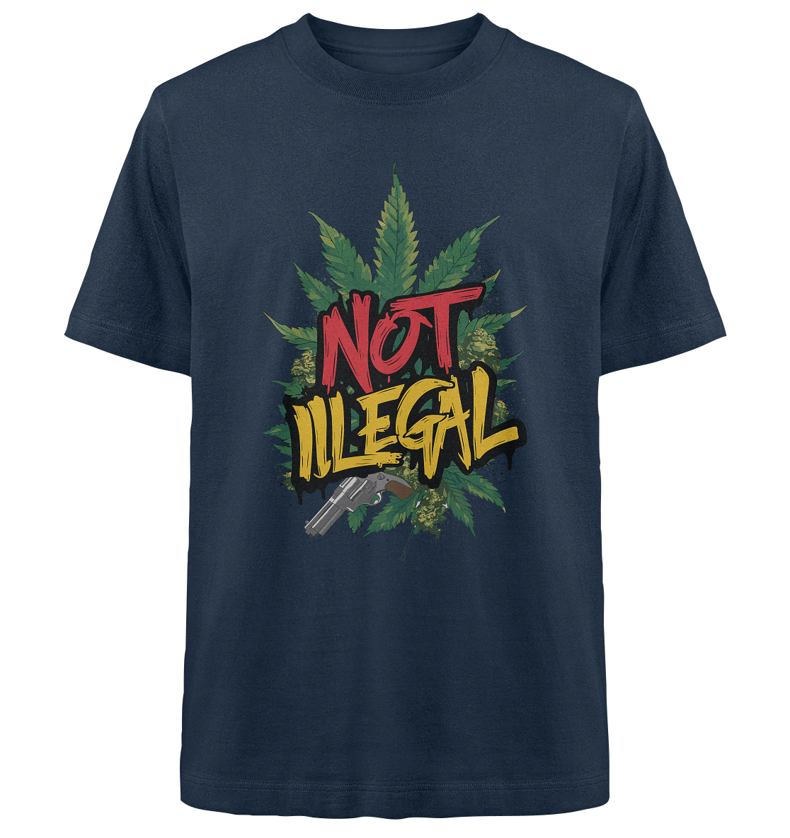 Not Illegal - Unisex Oversized Shirt