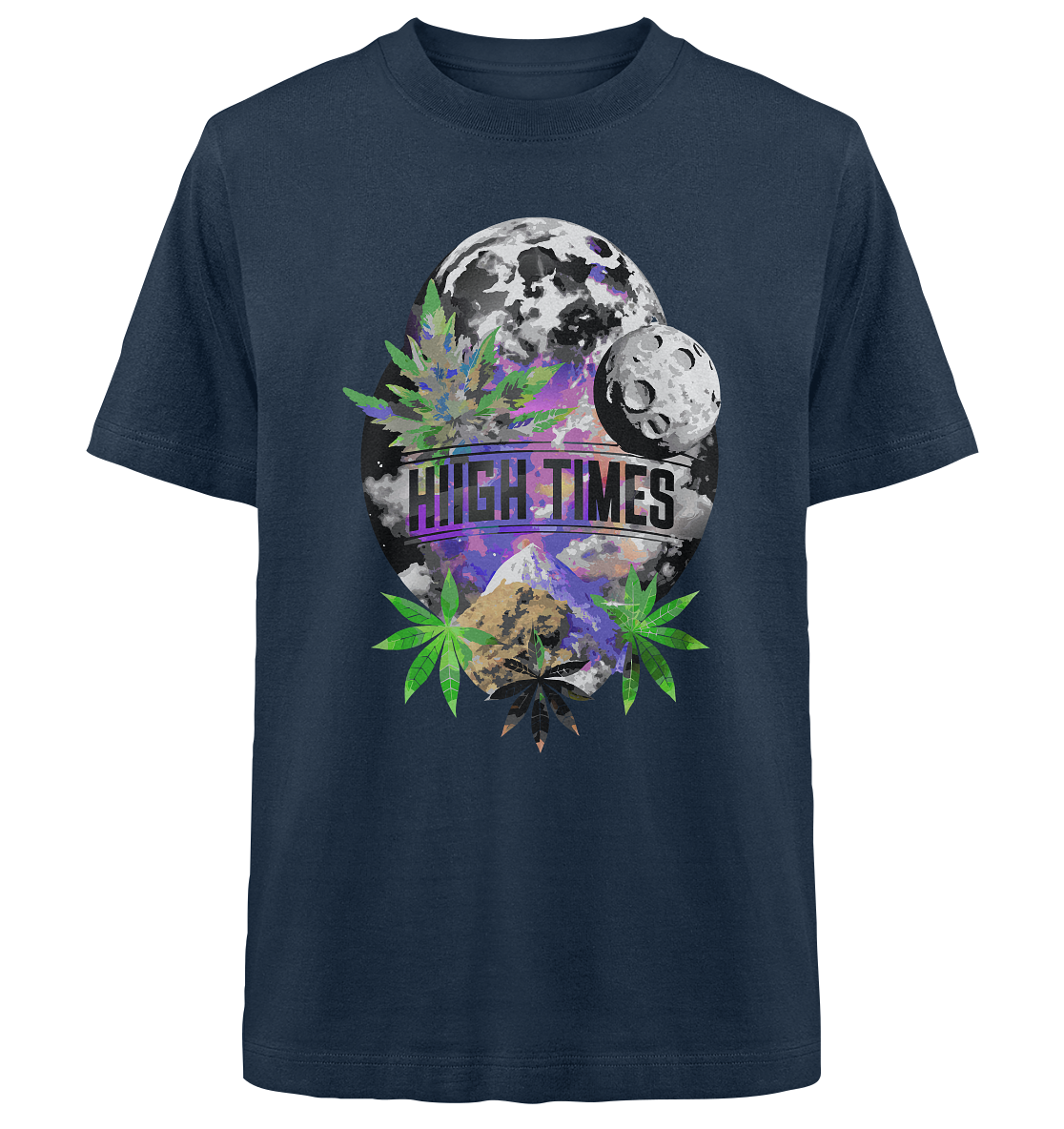 High Times Moon - Unisex Oversized Shirt