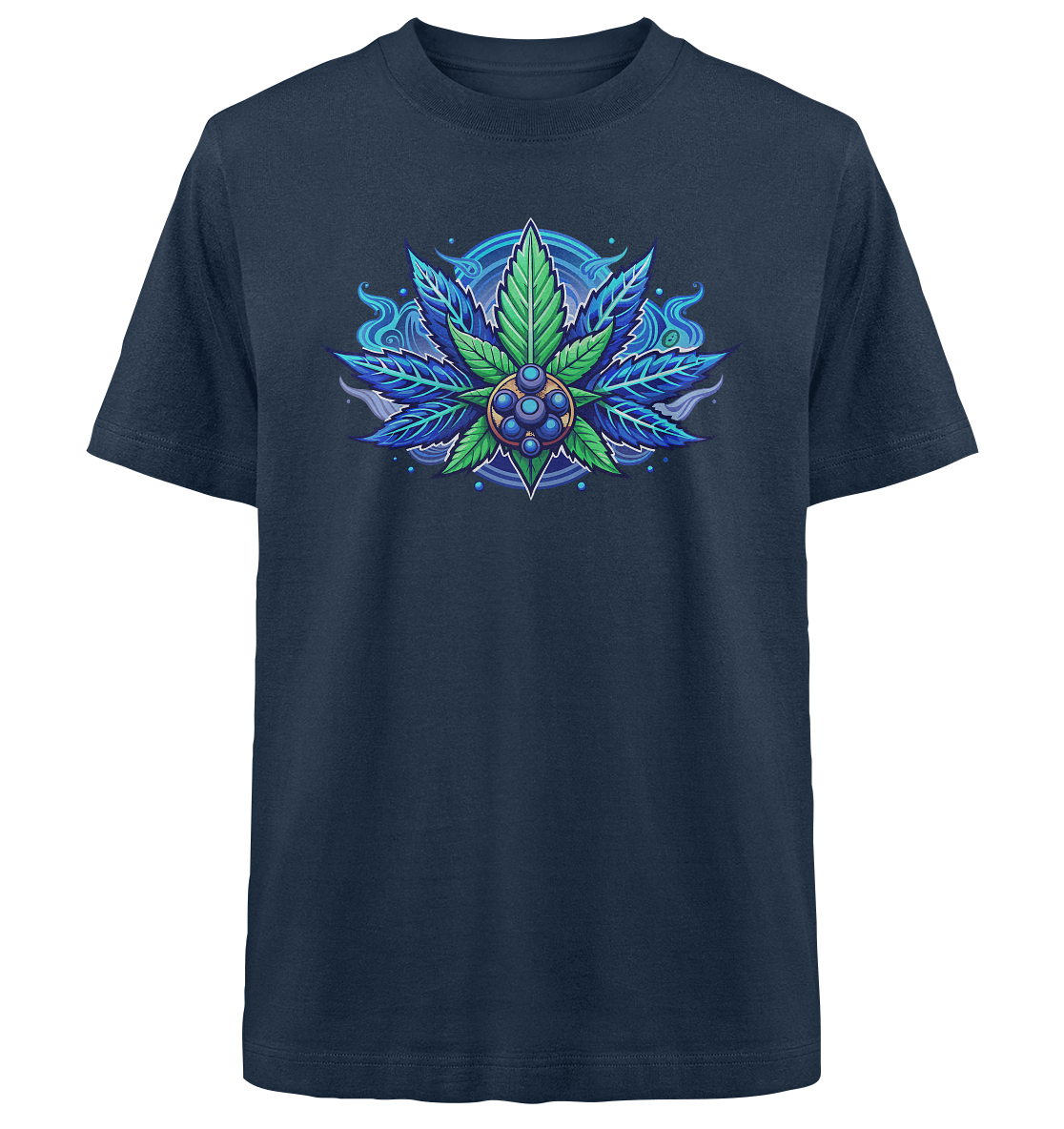 Blue Leaf - Unisex Oversized Shirt