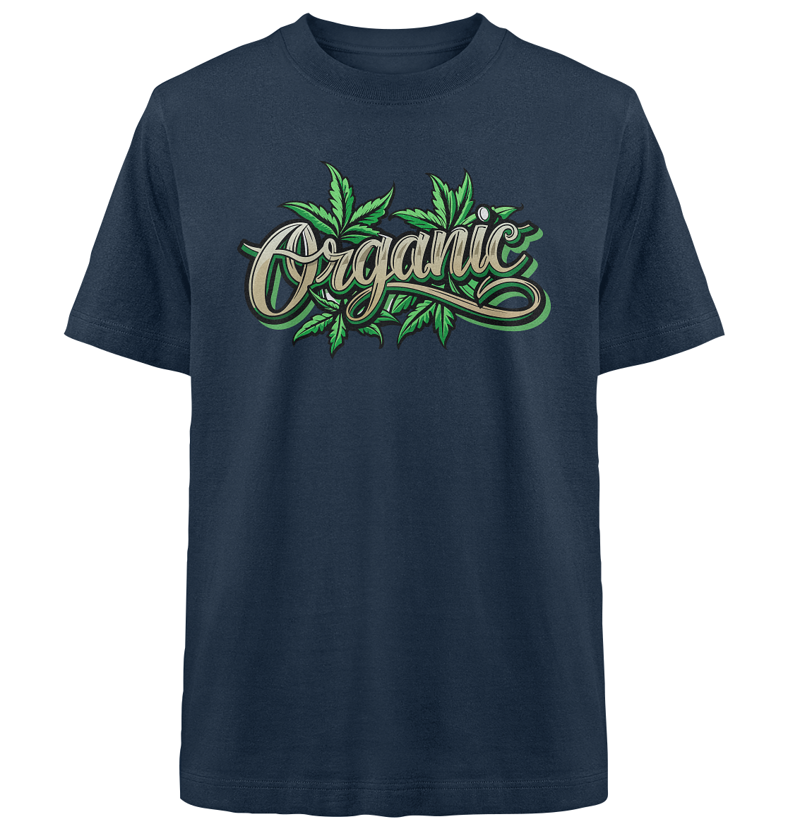 Organic Leaf - Unisex Oversized Shirt