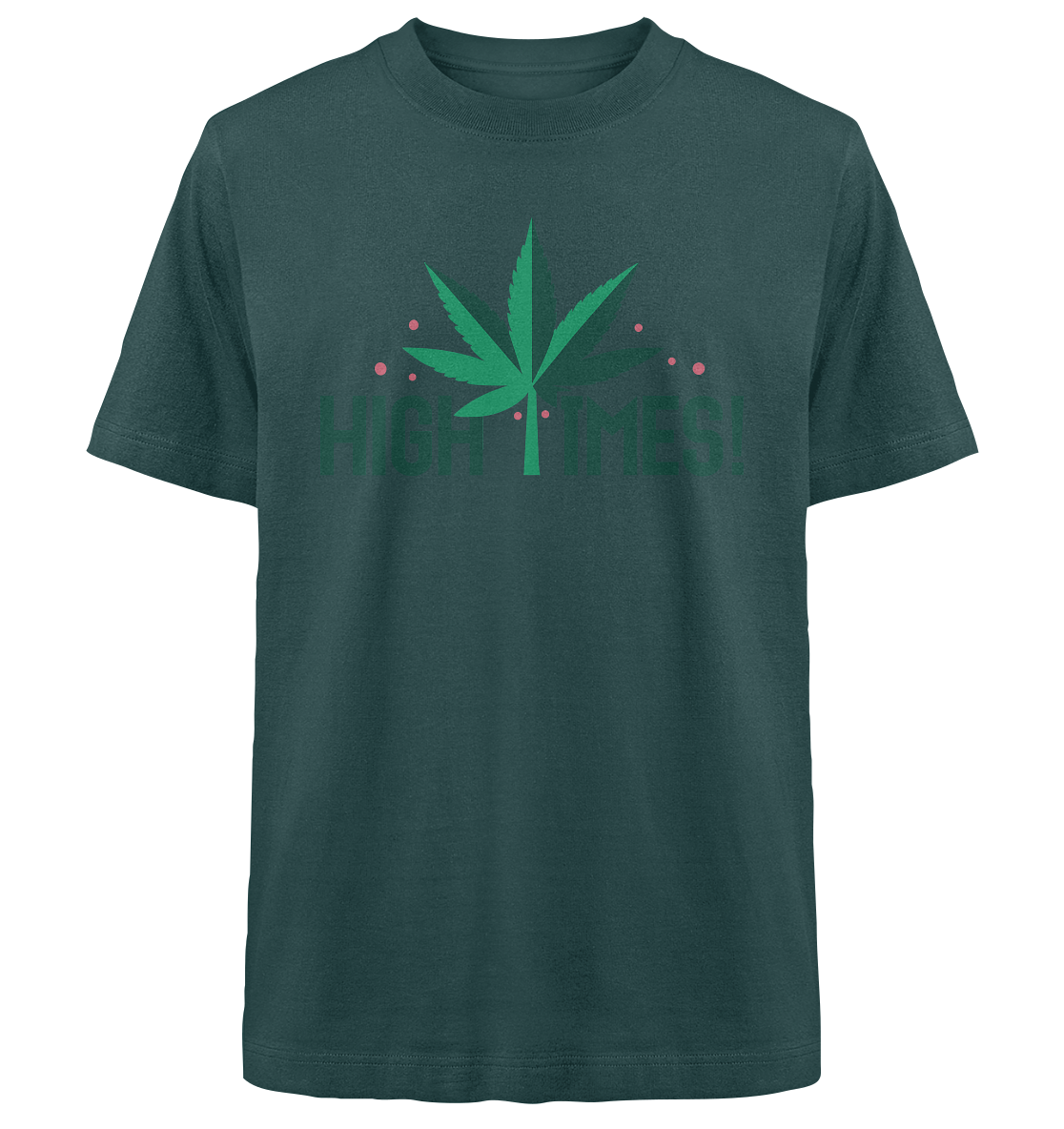 High Times Leaf - Unisex Oversized Shirt