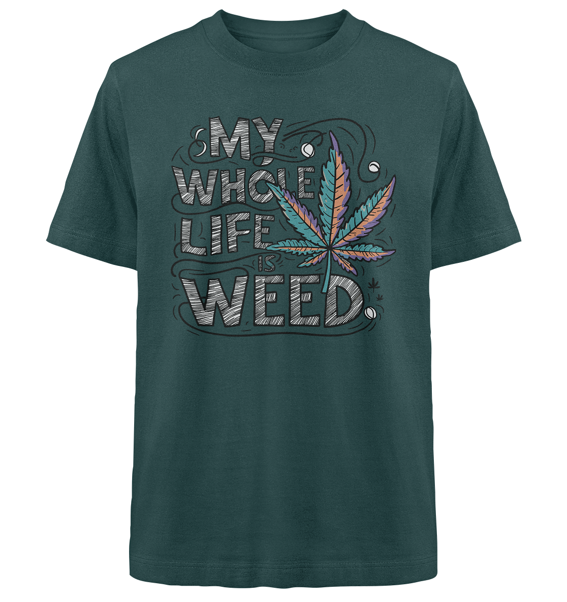 Life Is Weed - Unisex Oversized Shirt