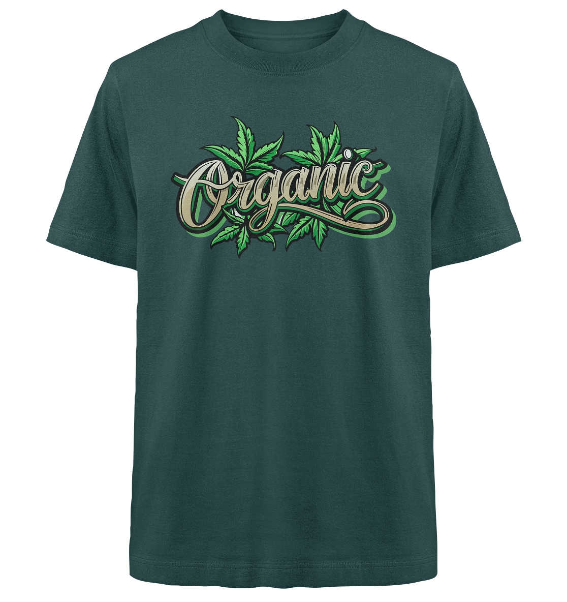 Organic Leaf - Unisex Oversized Shirt