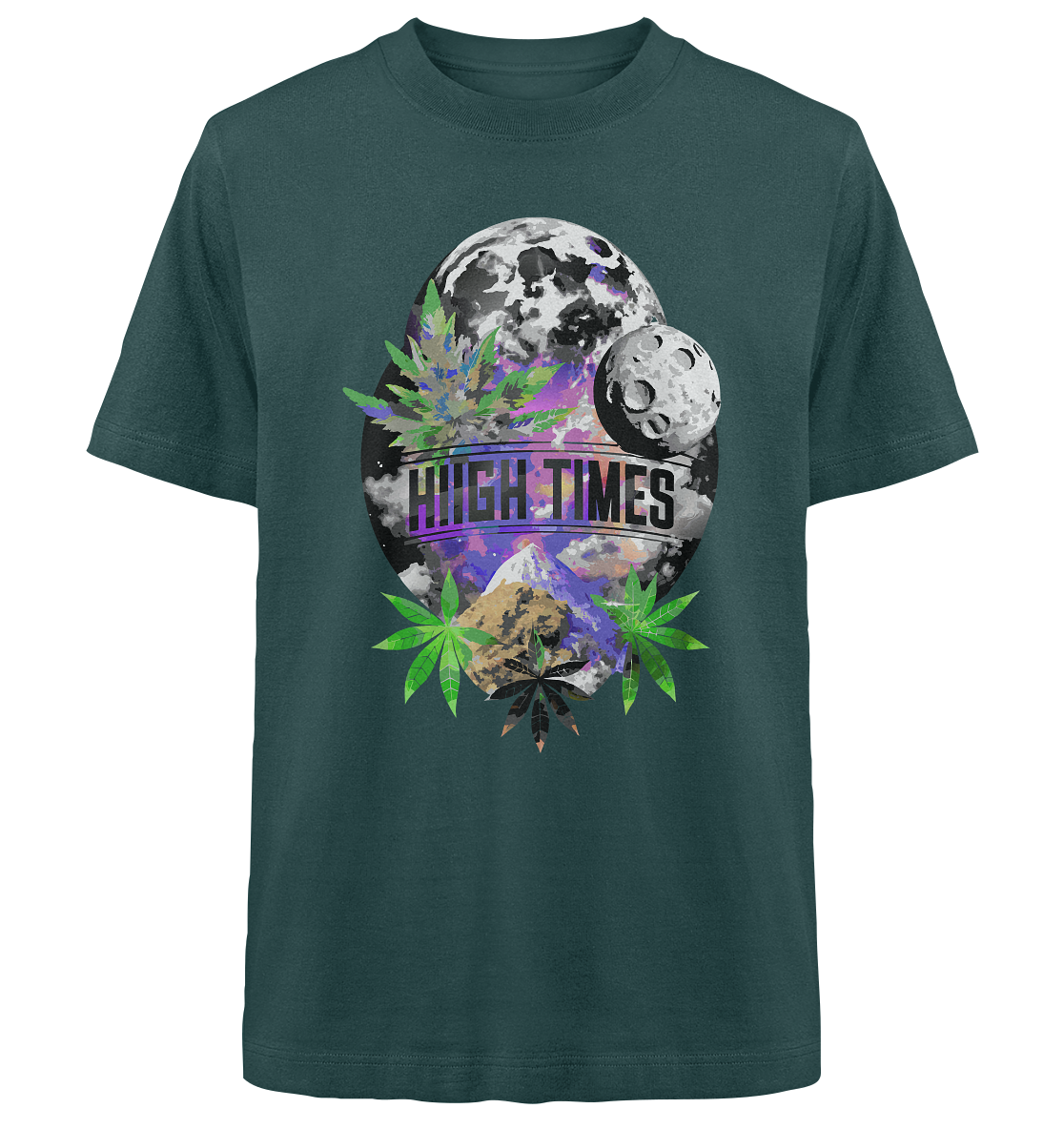 High Times Moon - Unisex Oversized Shirt