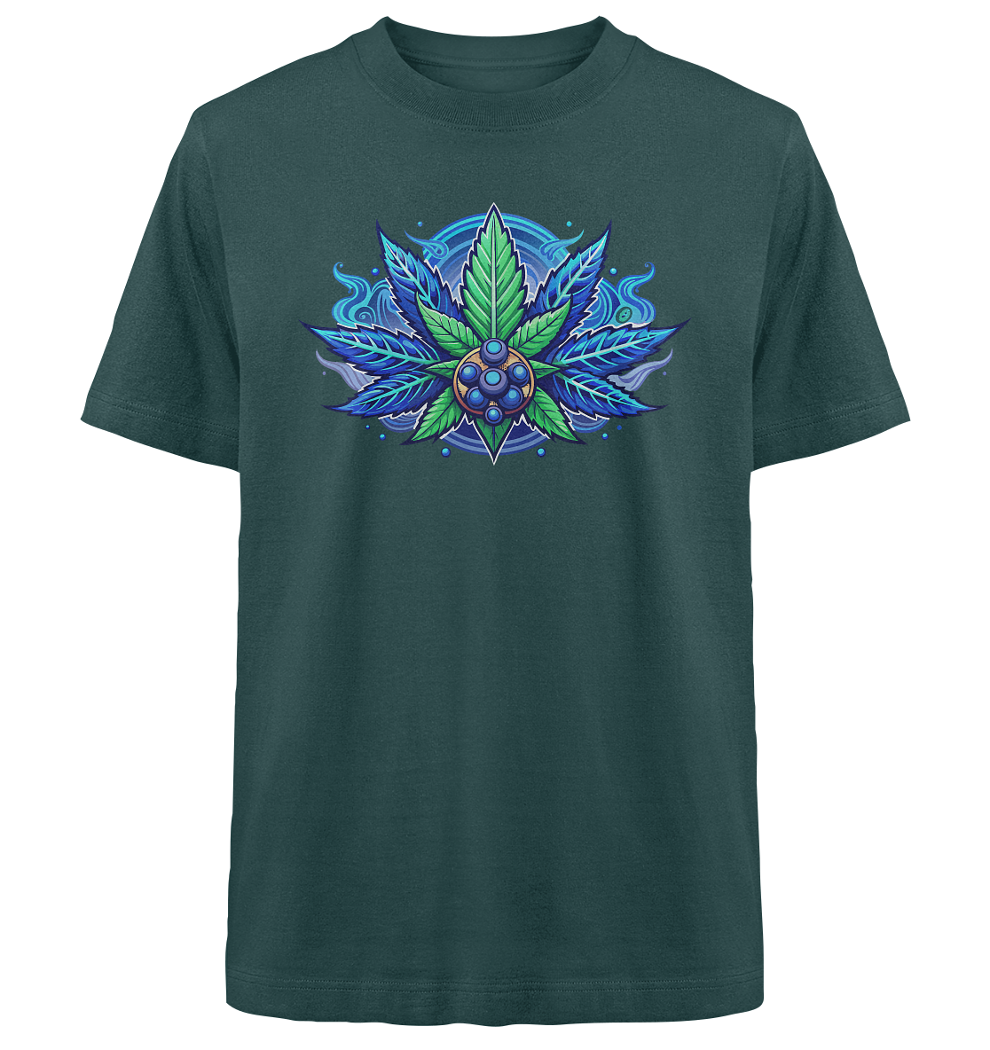 Blue Leaf - Unisex Oversized Shirt