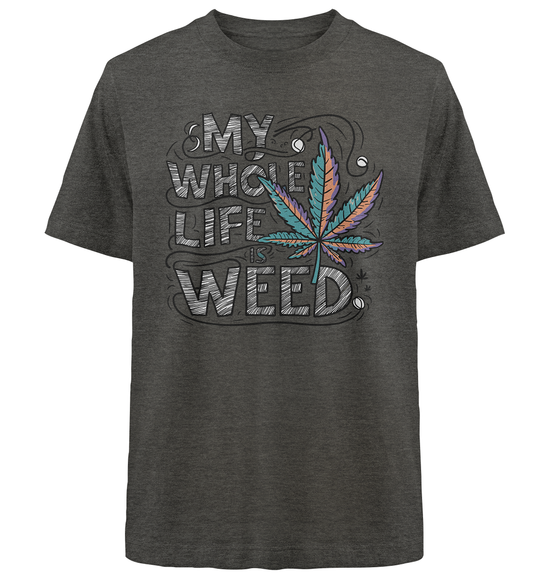 Life Is Weed - Unisex Oversized Shirt