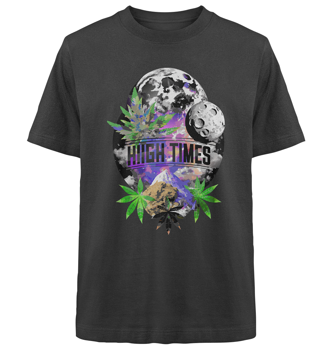 High Times Moon - Unisex Oversized Shirt