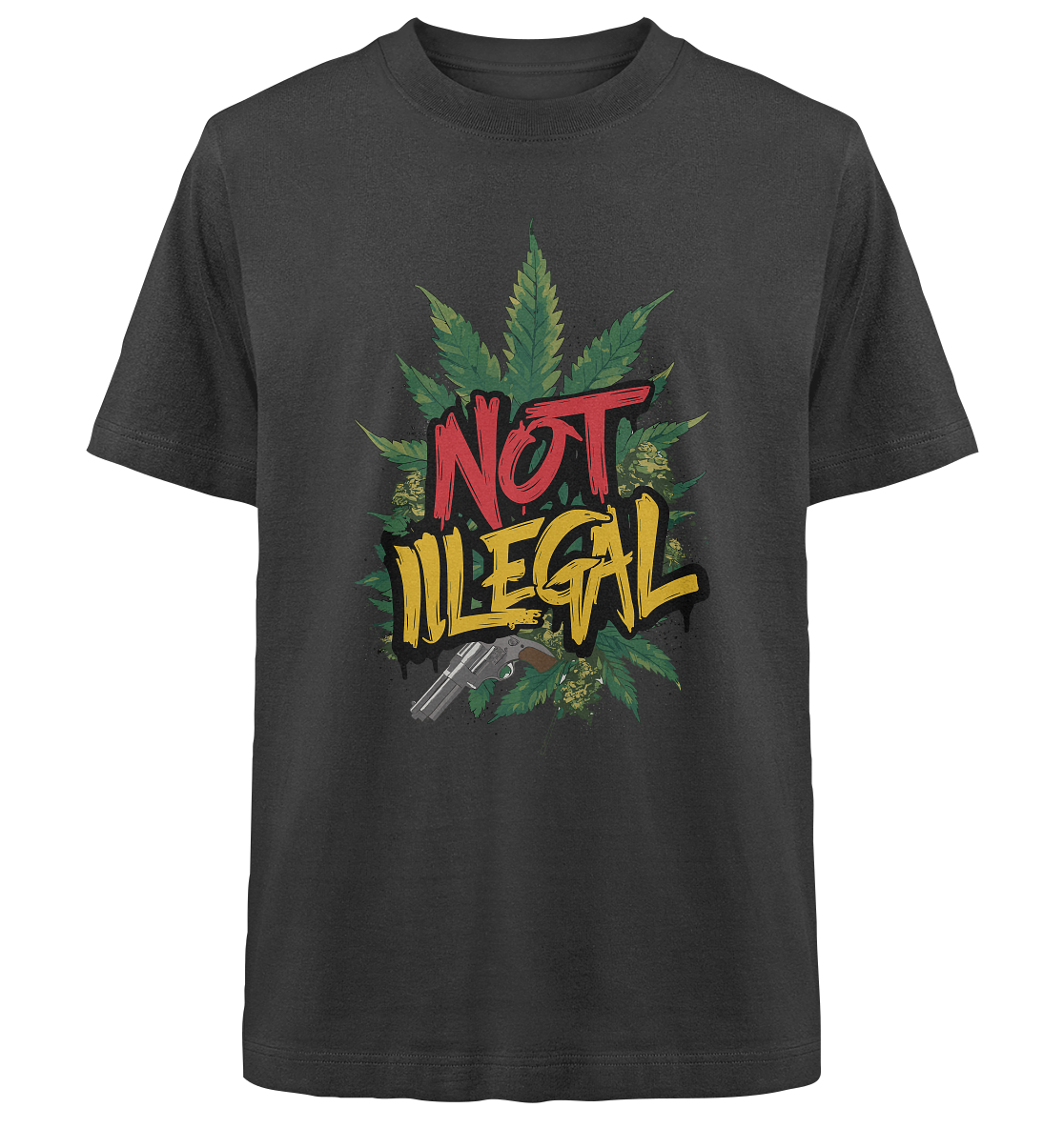 Not Illegal - Unisex Oversized Shirt