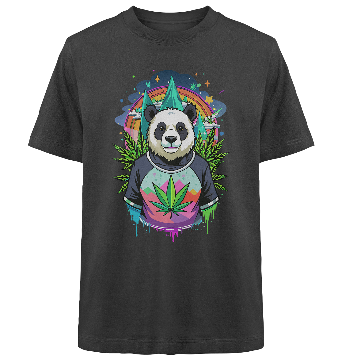 Panda Bear - Unisex Oversized Shirt