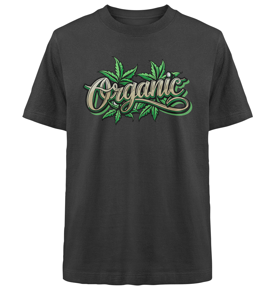 Organic Leaf - Unisex Oversized Shirt