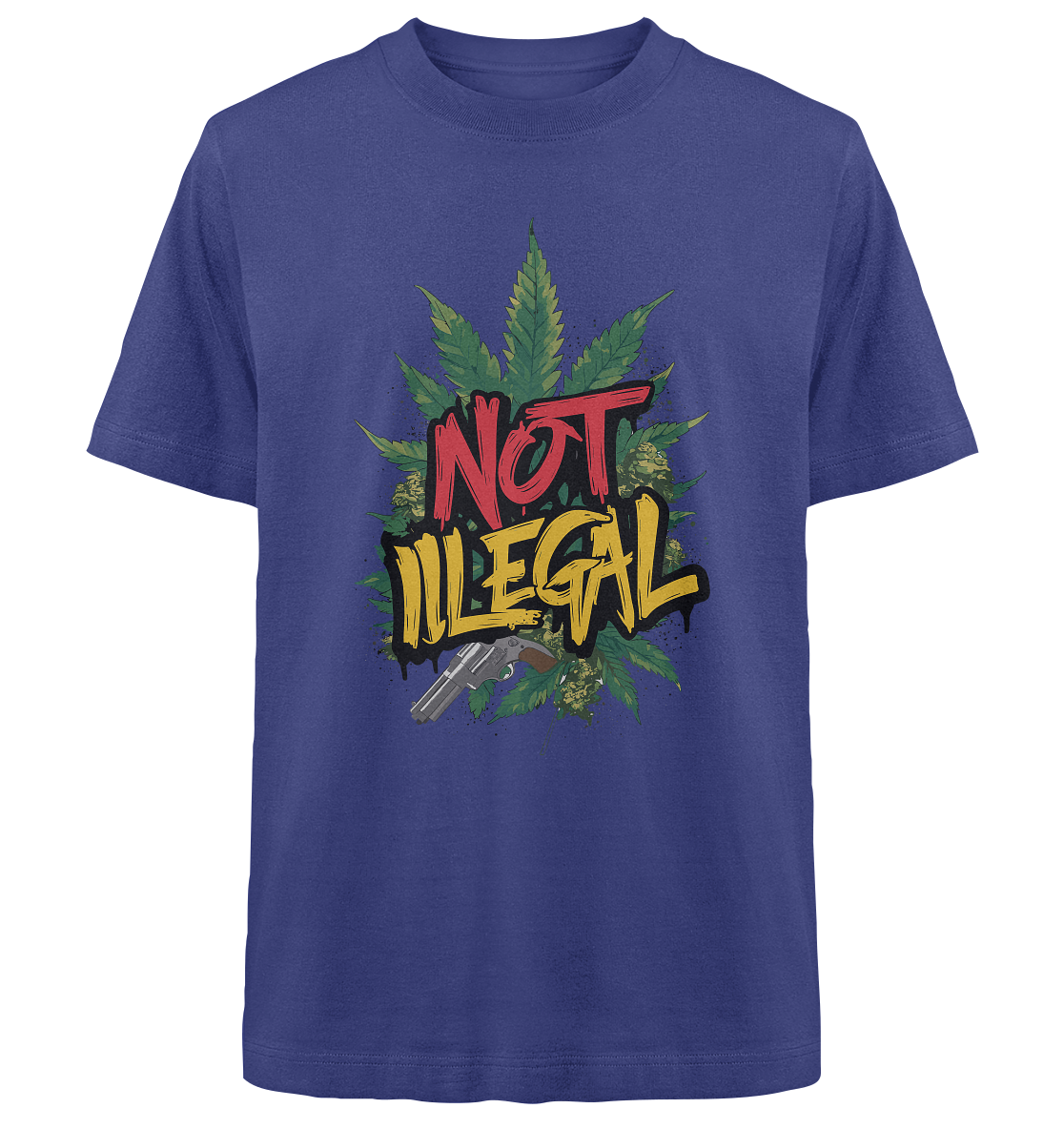 Not Illegal - Unisex Oversized Shirt