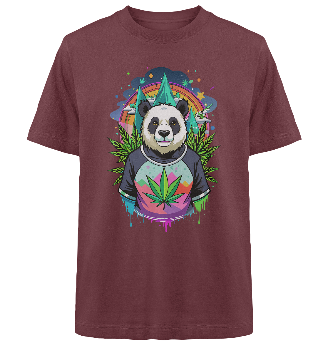 Panda Bear - Unisex Oversized Shirt