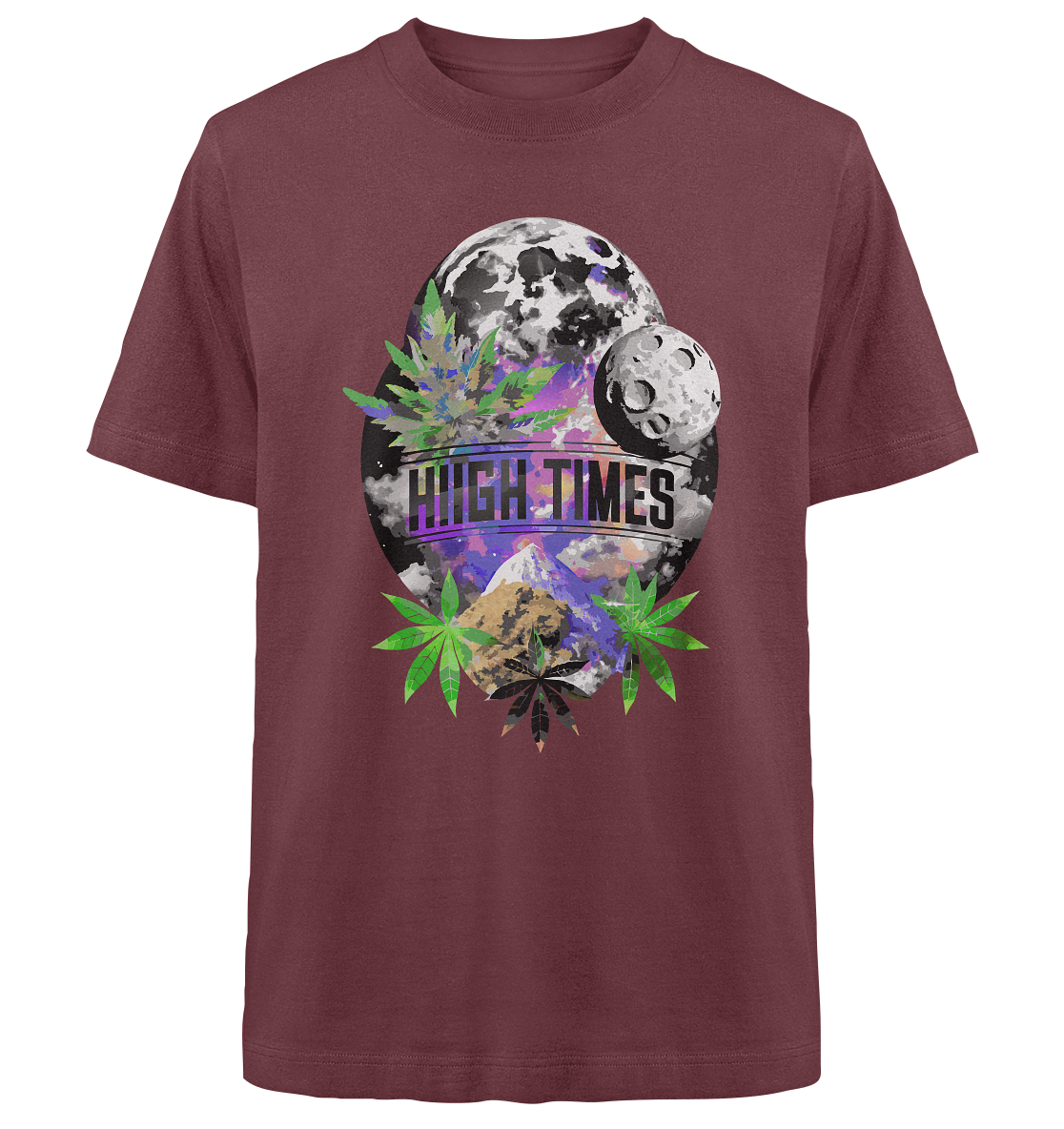 High Times Moon - Unisex Oversized Shirt