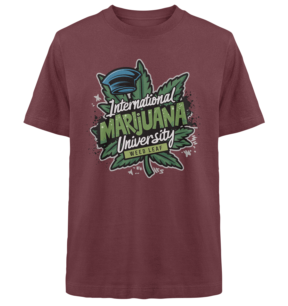 Marijuana University - Unisex Oversized Shirt