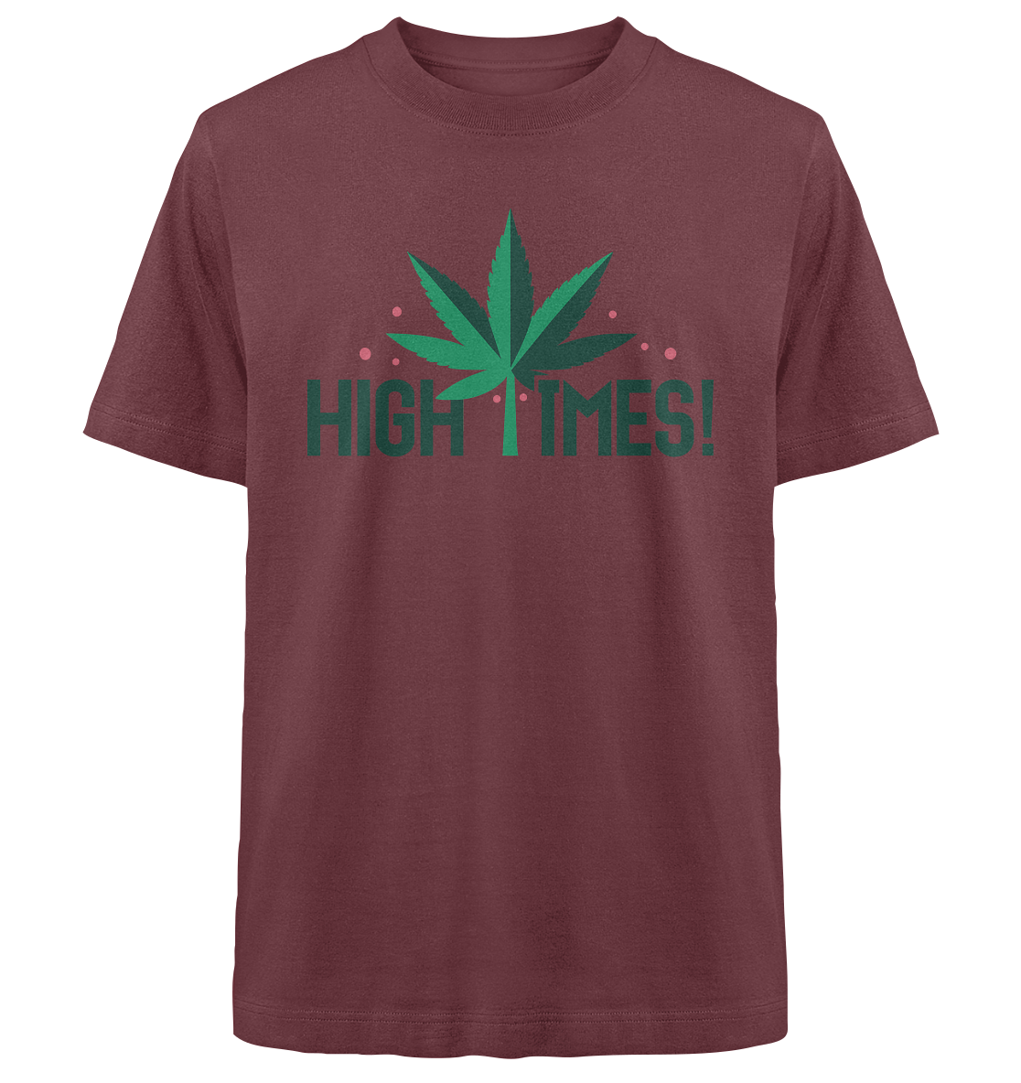 High Times Leaf - Unisex Oversized Shirt