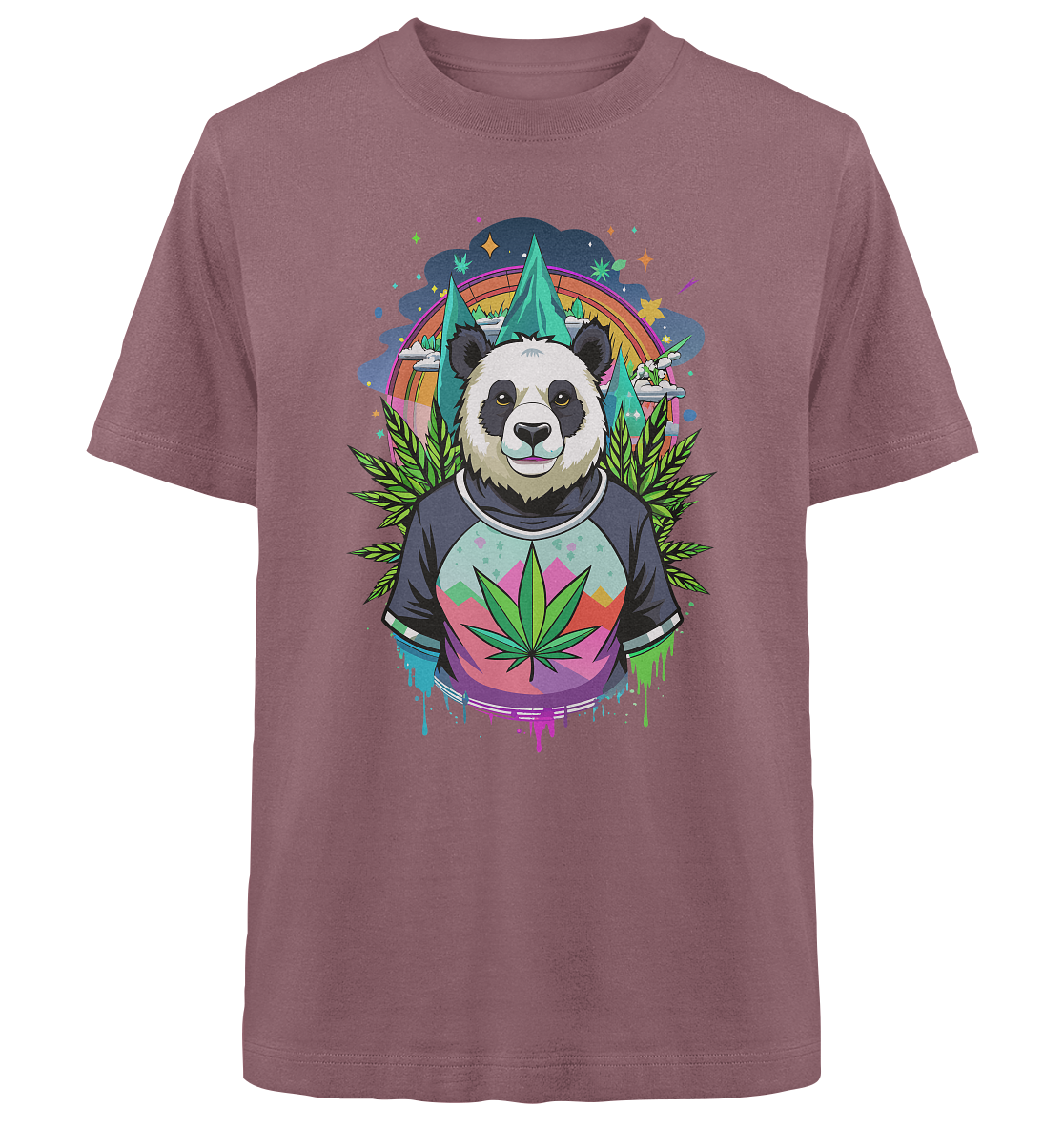 Panda Bear - Unisex Oversized Shirt