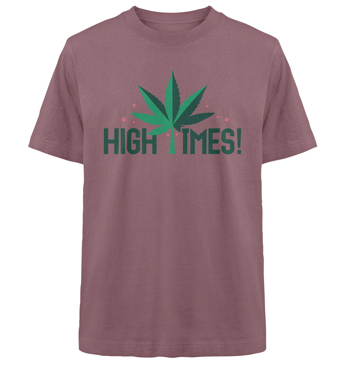 High Times Leaf - Unisex Oversized Shirt