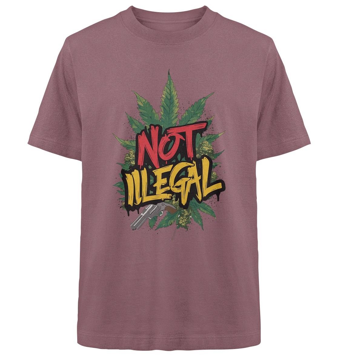 Not Illegal - Unisex Oversized Shirt