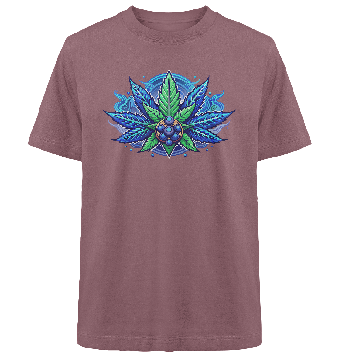 Blue Leaf - Unisex Oversized Shirt
