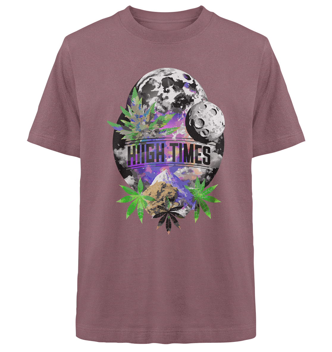 High Times Moon - Unisex Oversized Shirt