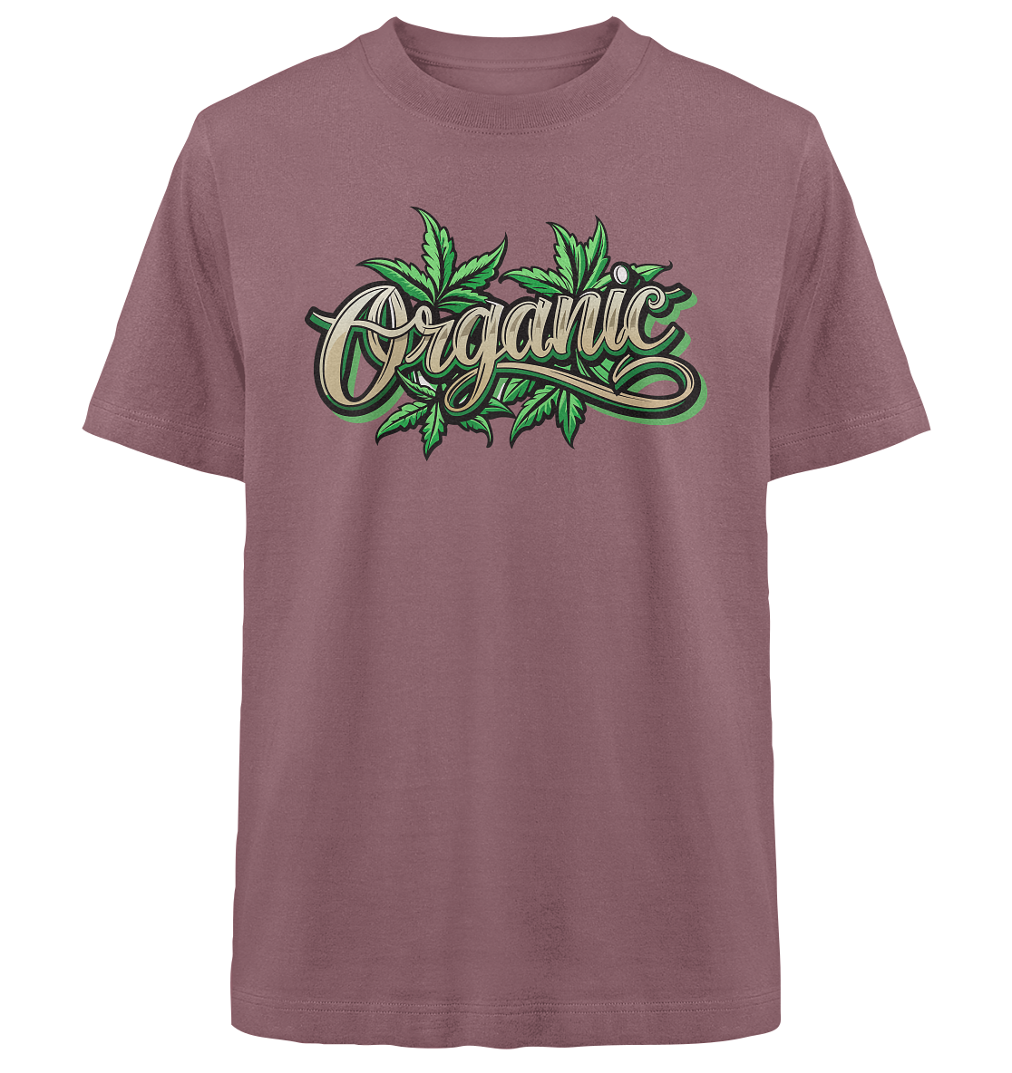 Organic Leaf - Unisex Oversized Shirt