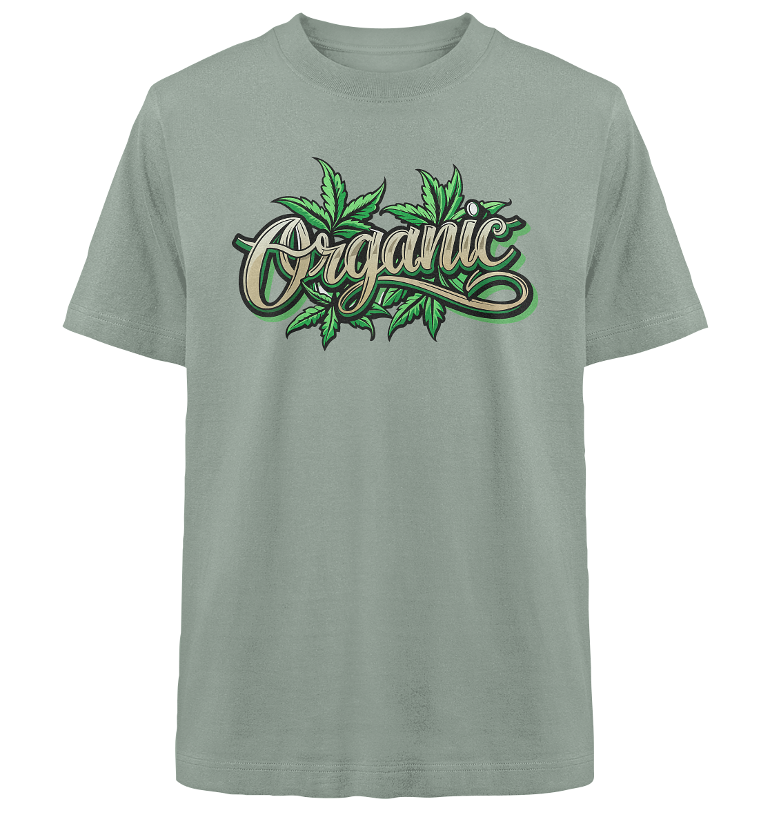 Organic Leaf - Unisex Oversized Shirt