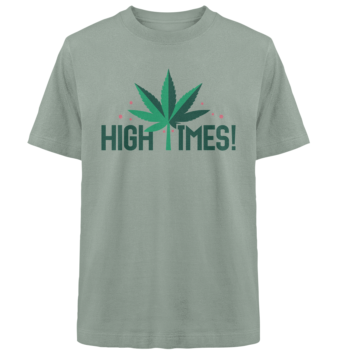 High Times Leaf - Unisex Oversized Shirt